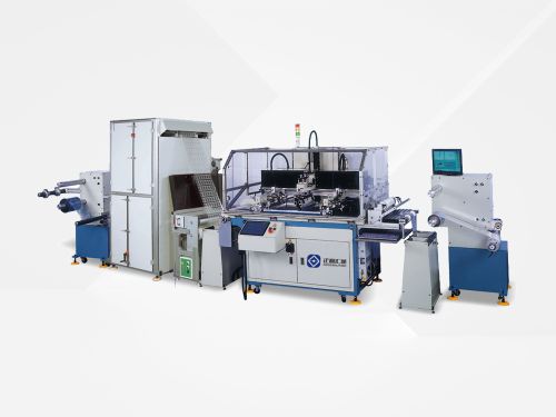 Roll-to-Roll (CCD Vision Positioning) Screen Printing Machine